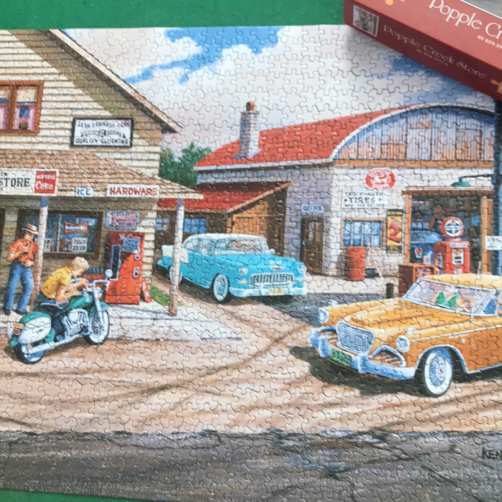Willow Creek 1000 pc general store puzzle euc
